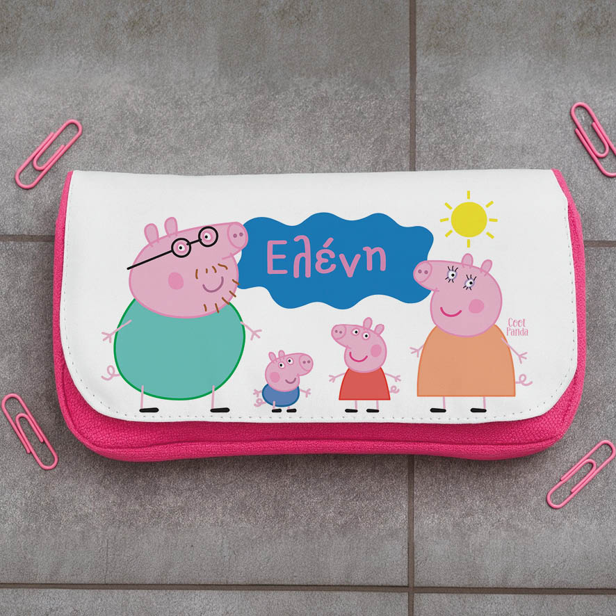 Κασετίνα δύο θέσεων “Peppa pig”