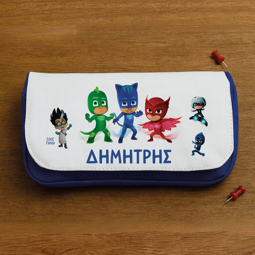 Κασετίνα δύο θέσεων “PJ masks”