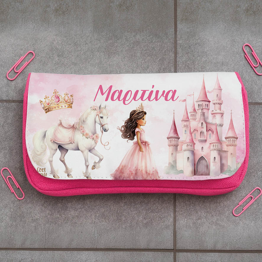 Κασετίνα δύο θέσεων “Πριγκίπισσα με κάστρο”