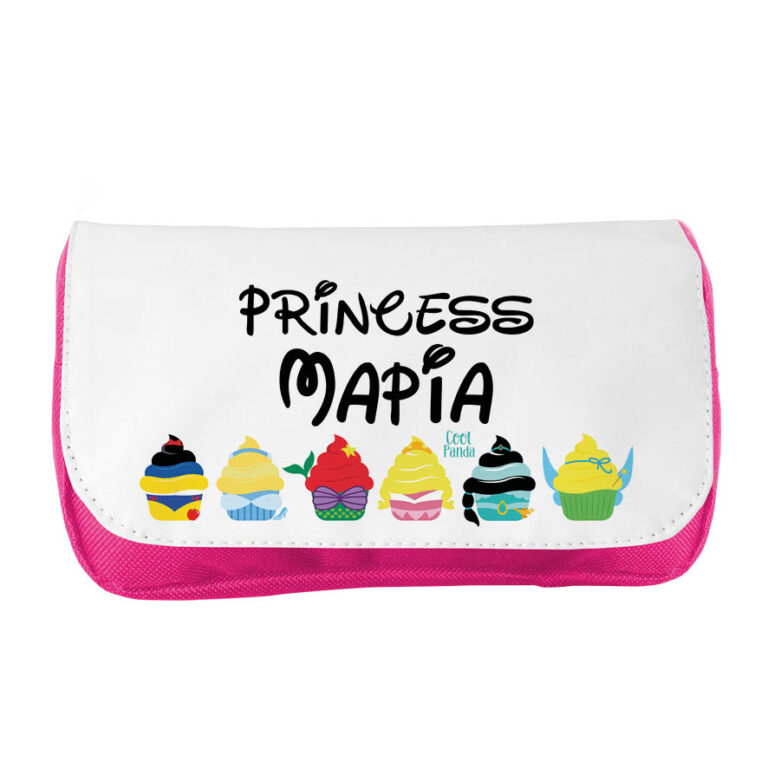 Κασετίνα δύο θέσεων “Πριγκίπισσες Cupcake”