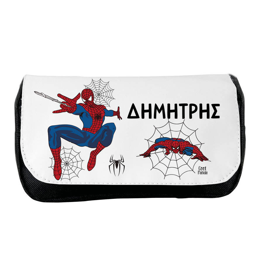 Κασετίνα δύο θέσεων “Spiderman”