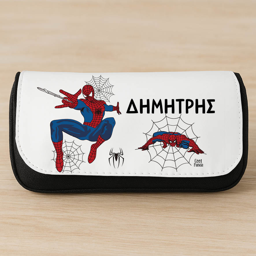 Κασετίνα δύο θέσεων “Spiderman”