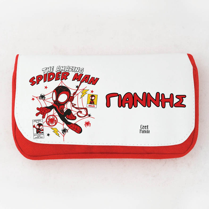 Κασετίνα δύο θέσεων “Spidey”