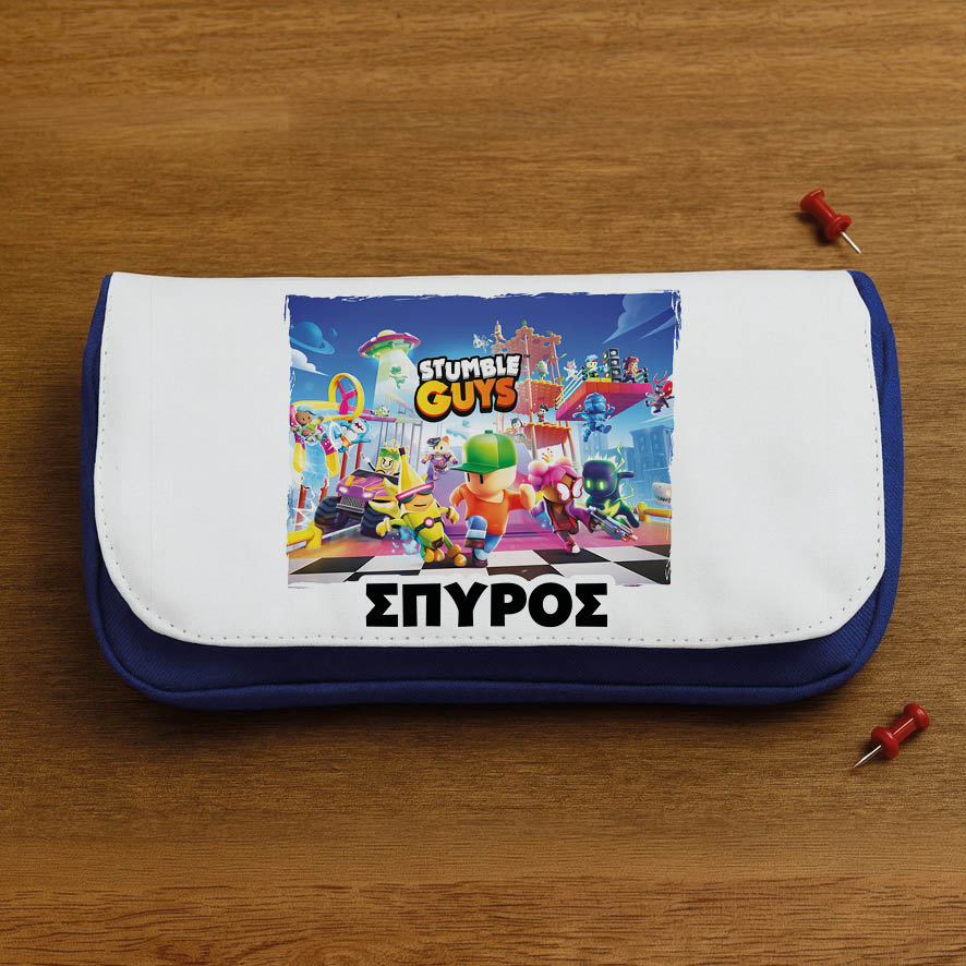 Κασετίνα δύο θέσεων “Stumble guys”