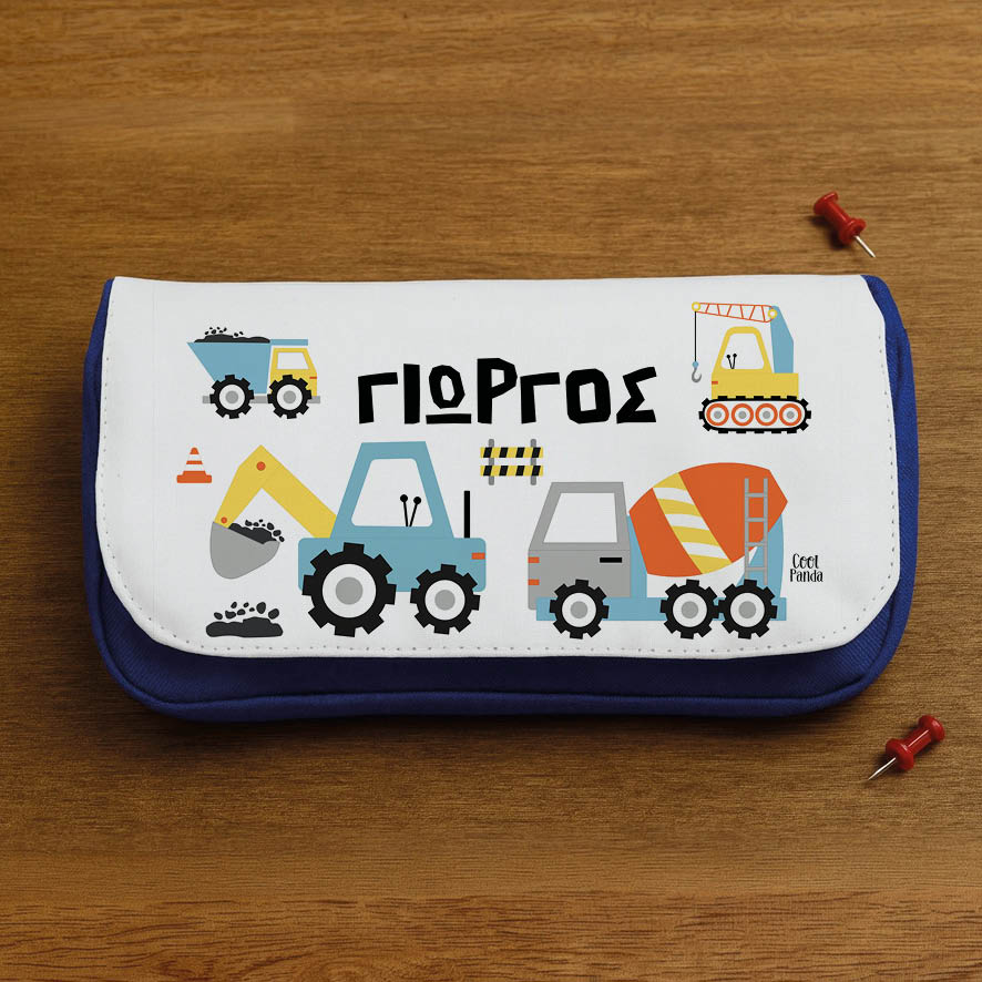 Κασετίνα δύο θέσεων “Trucks”