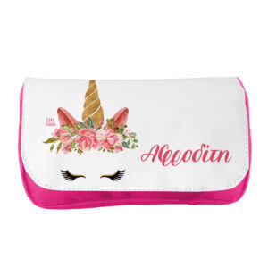 Κασετίνα δύο θέσεων “Unicorn face”