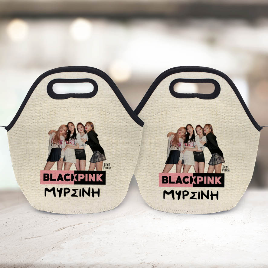 Τσαντάκι φαγητού “Black Pink photo”