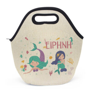 Τσαντάκι φαγητού “Μωβ Γοργόνες”