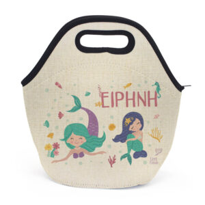 Τσαντάκι φαγητού “Μωβ Γοργόνες”