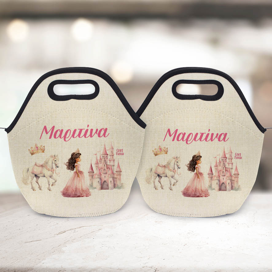 Τσαντάκι φαγητού “Πριγκίπισσα με κάστρο”