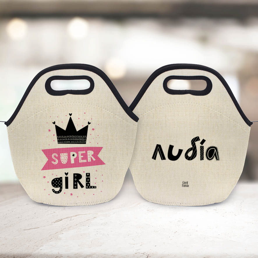 Τσαντάκι φαγητού “Super Girl”