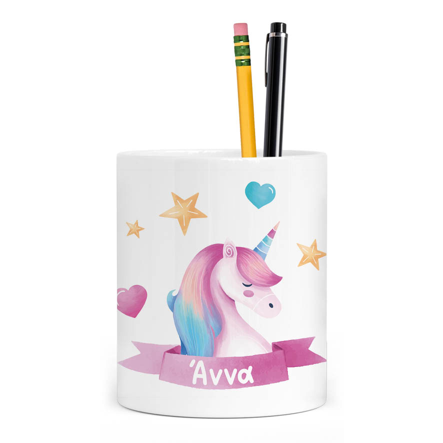 Μολυβοθήκη “Unicorn pink”