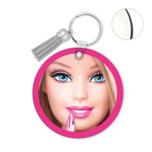 Μπρελόκ ξύλινο “Barbie”