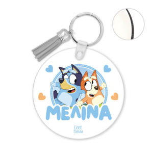 Μπρελόκ ξύλινο “Bluey”