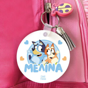 Μπρελόκ ξύλινο “Bluey”