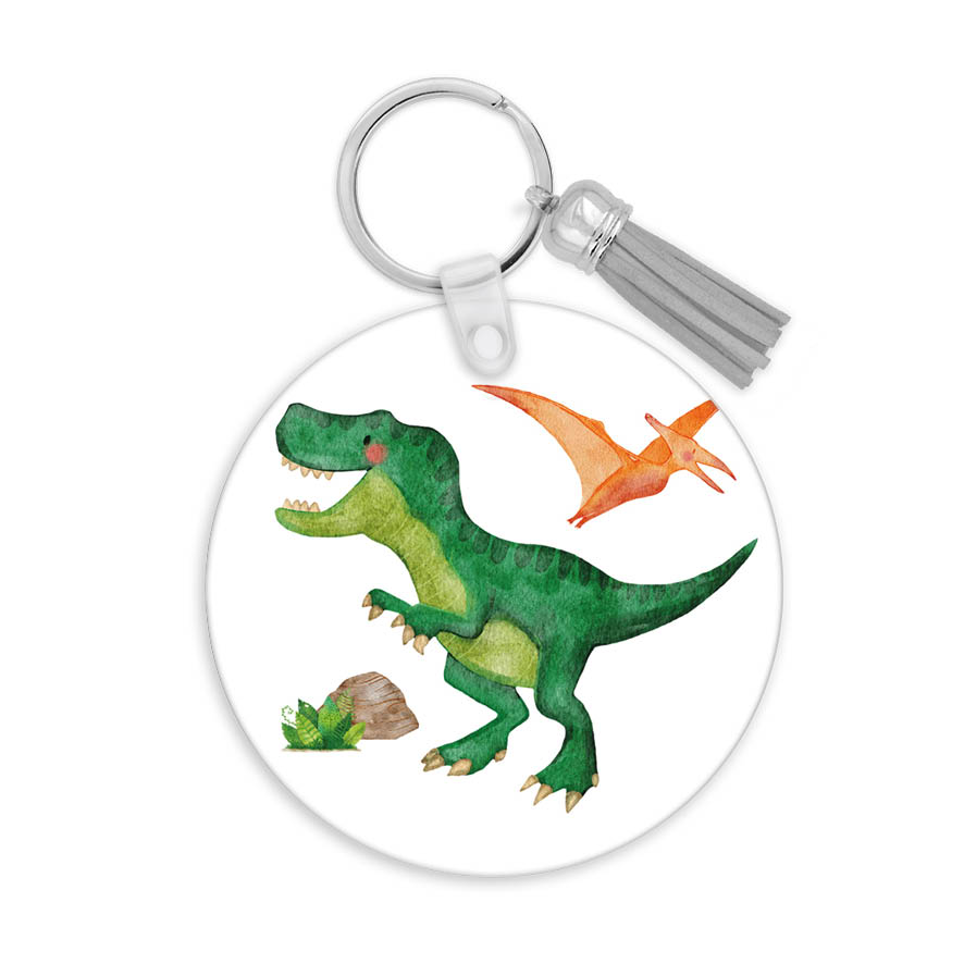 Μπρελόκ ξύλινο “Δεινοσαυράκια”