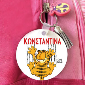 Μπρελόκ ξύλινο “Garfield”