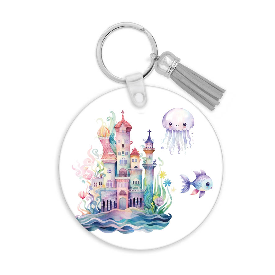 Μπρελόκ ξύλινο “Γοργόνες Βυθός”