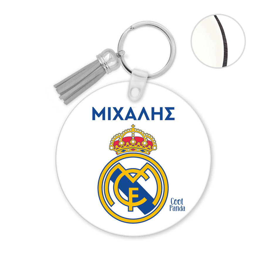 Μπρελόκ ξύλινο “Real madrid”