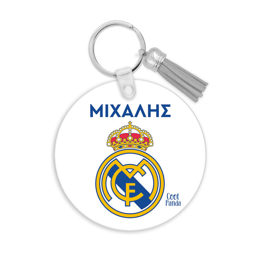 Μπρελόκ ξύλινο “Real madrid”