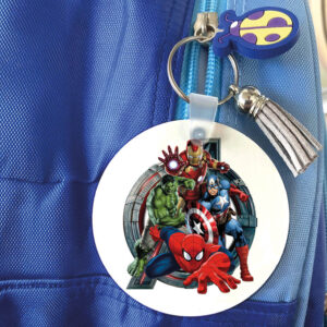 Μπρελόκ ξύλινο “Marvel Super Ήρωες”