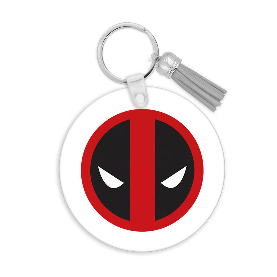 Μπρελόκ ξύλινο “Dead Pool”