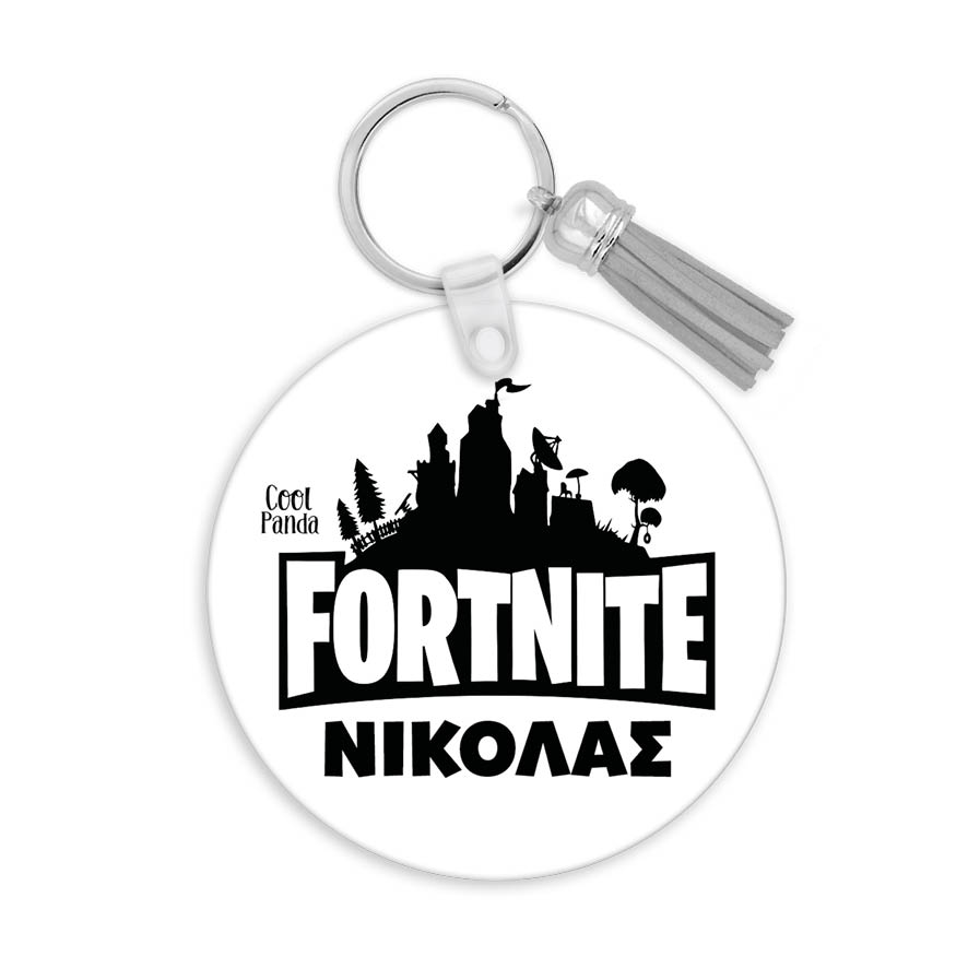 Μπρελόκ ξύλινο “Fortnite”