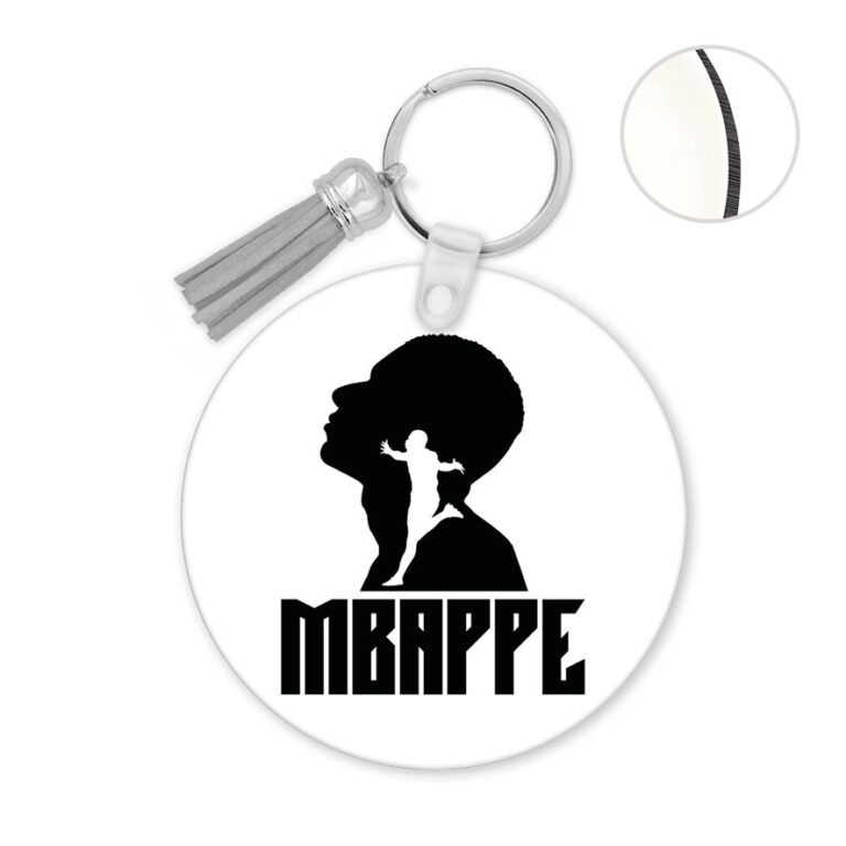 Μπρελόκ ξύλινο “MBappe Graphic”
