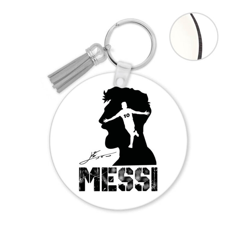 Μπρελόκ ξύλινο “Messi Graphic”
