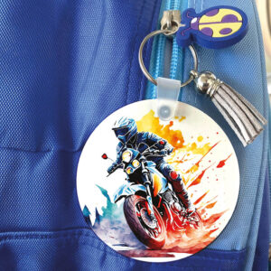 Μπρελόκ ξύλινο “Μηχανή”