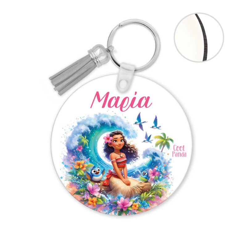 Μπρελόκ ξύλινο “Moana”