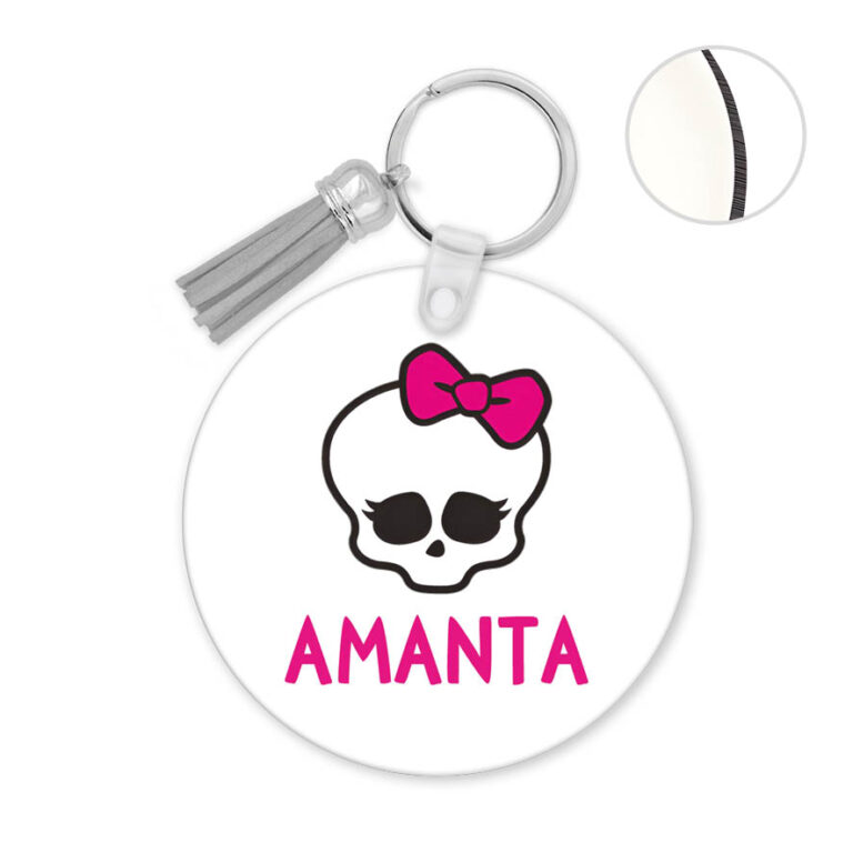 Μπρελόκ ξύλινο “Monster High”