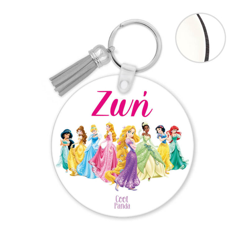 Μπρελόκ ξύλινο “Πριγκίπισσες”