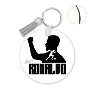 Μπρελόκ ξύλινο “Ronaldo Graphic”