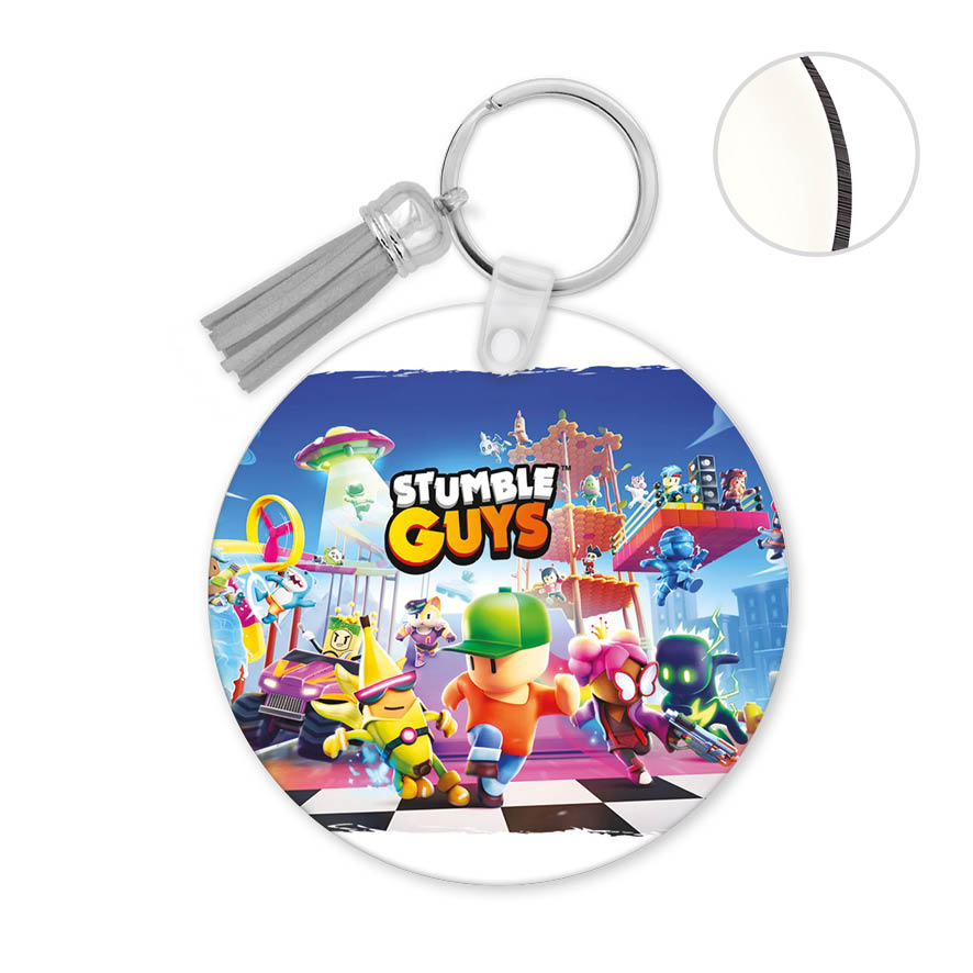 Μπρελόκ ξύλινο “Stumble guys”