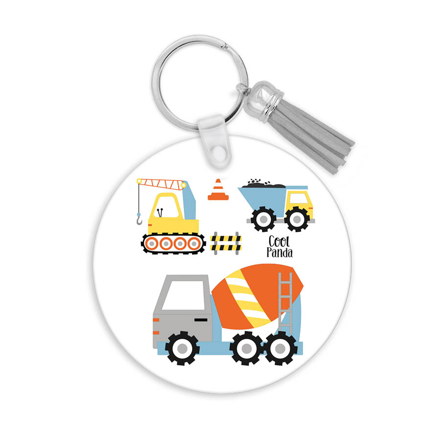 Μπρελόκ ξύλινο “Trucks”