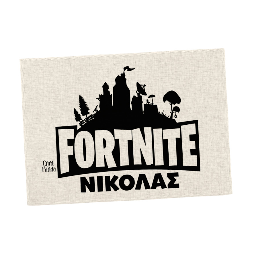 Σουπλά φαγητού λινό “Fortnite”