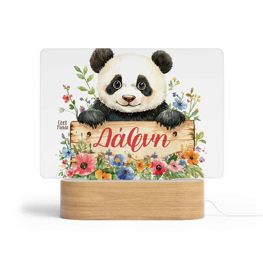 Φωτιστικό Led “Panda Floral”