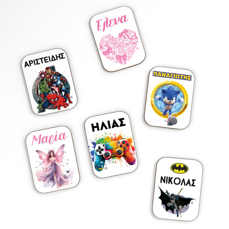 Μαγνητάκι ξύλινο 5x7cm