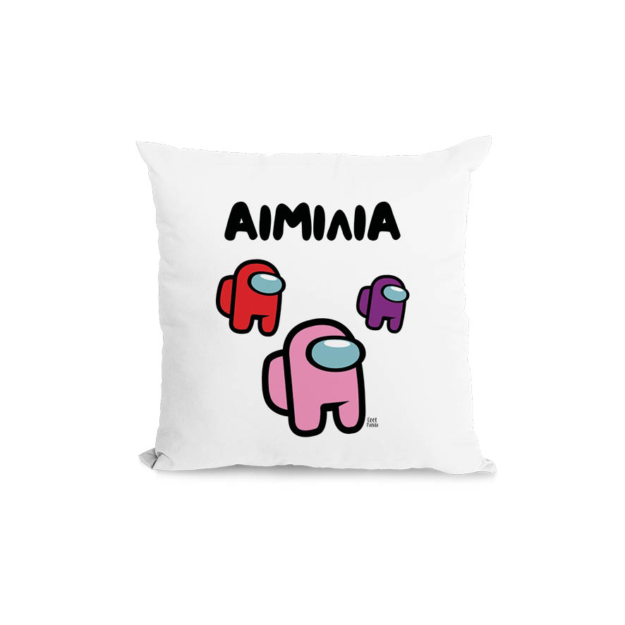 Μαξιλάρι διακοσμητικό “Among us” girl