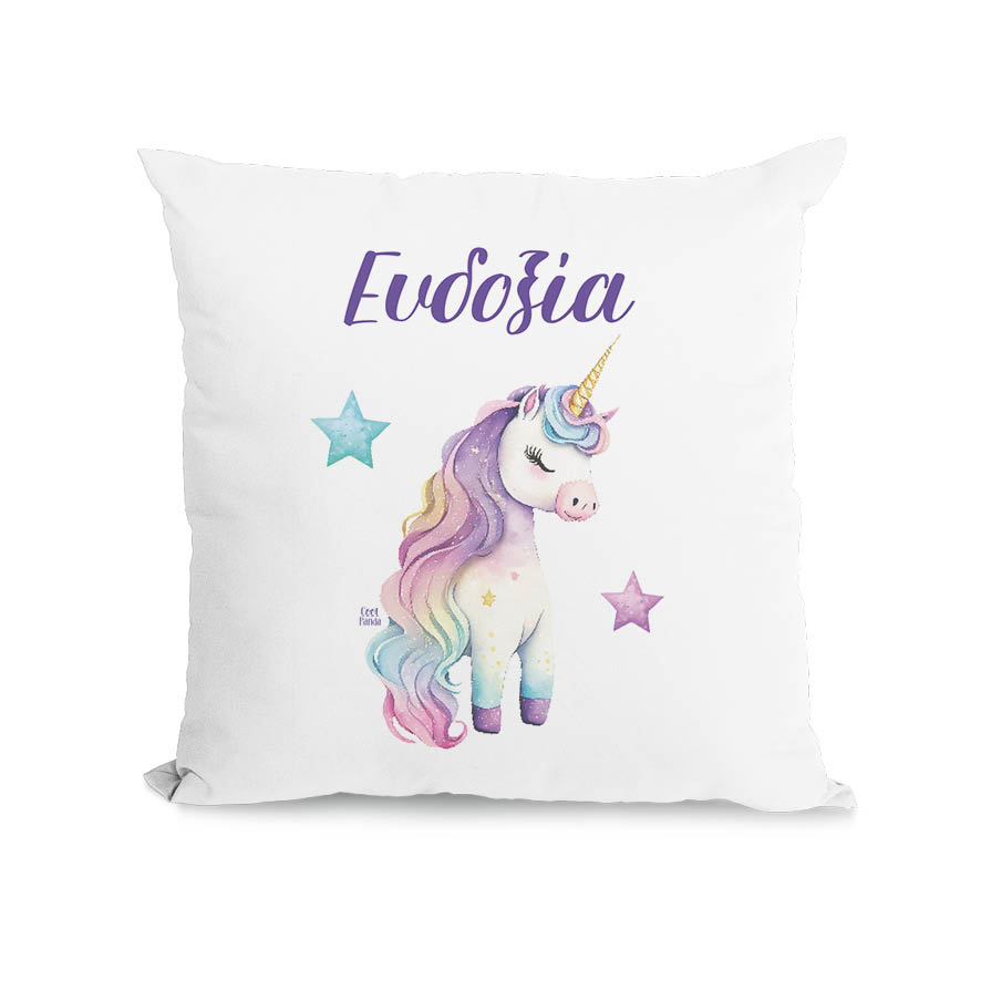 Μαξιλάρι διακοσμητικό “Μωρό Μονόκερος”