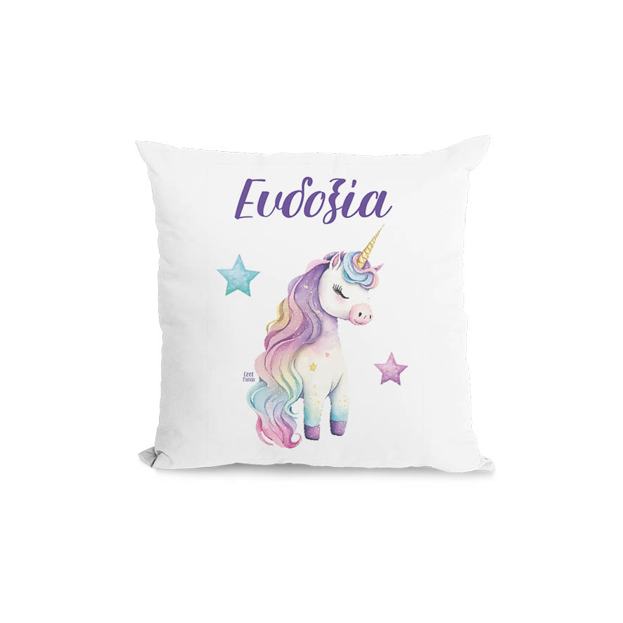 Μαξιλάρι διακοσμητικό “Μωρό Μονόκερος”