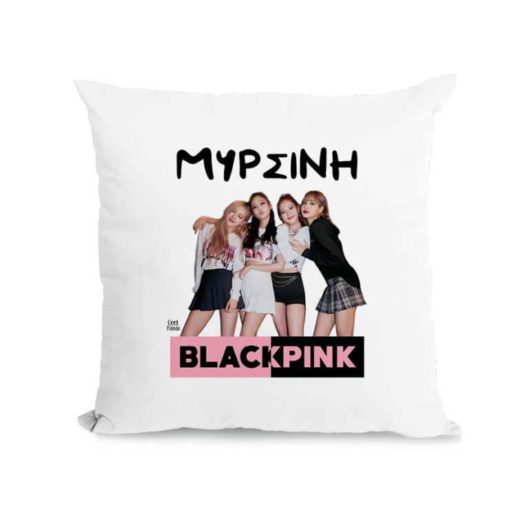 Μαξιλάρι διακοσμητικό “Black Pink photo”