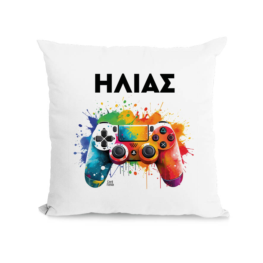 Μαξιλάρι διακοσμητικό “Colourful playstation”