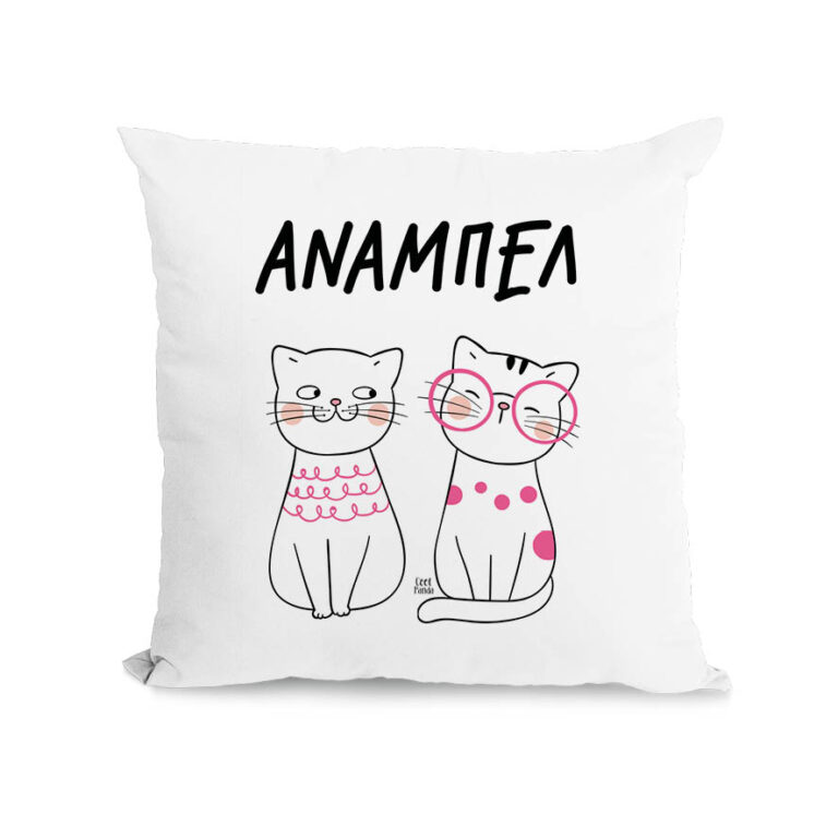 Μαξιλάρι διακοσμητικό “Γατούλες”