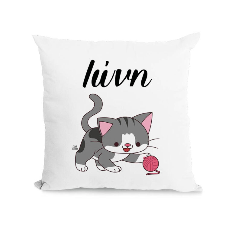 Μαξιλάρι διακοσμητικό “Γατούλες και σκυλάκια”