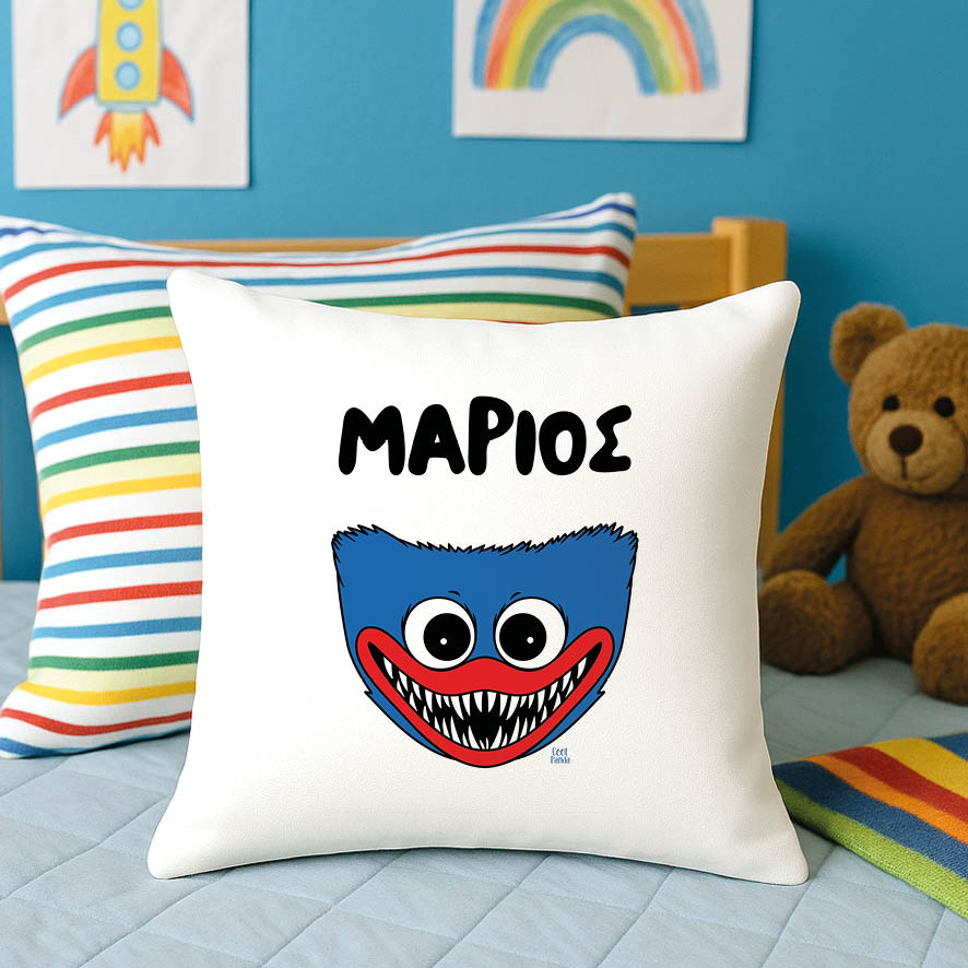Μαξιλάρι διακοσμητικό “Huggy Wuggy”