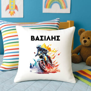 Μαξιλάρι διακοσμητικό “Μηχανή”