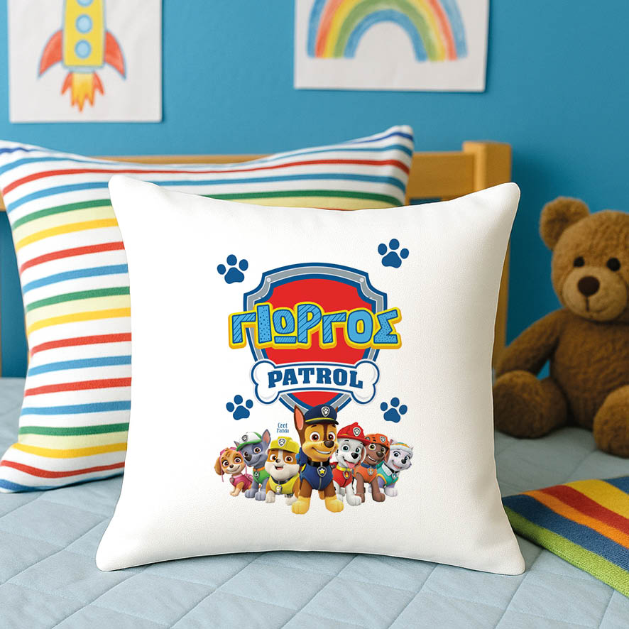 Μαξιλάρι διακοσμητικό “Paw Patrol”