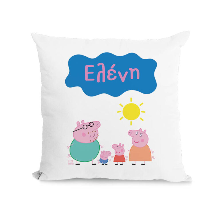 Μαξιλάρι διακοσμητικό “Peppa pig”